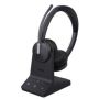 Yealink WH64 Dual Headset Bedraad en draadloos Hoofdband Oproepen/muziek Bluetooth Oplaadhouder Zwart (1208736) thumbnail