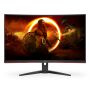 AOC G2 C32G2ZE/BK computer monitor 80 cm (31.5") 1920 x 1080 Pixels Full HD LED Zwart, Rood (C32G2ZE) thumbnail