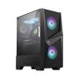 MSI MAG FORGE 100R computerbehuizing Midi Tower Zwart, Transparant (306-7G03R21-809) thumbnail