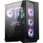MSI MPG GUNGNIR 110R computerbehuizing Midi Tower Zwart (306-7G10R21-W57) thumbnail