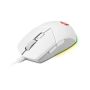 MSI CLUTCH GM11 WHITE muis Gamen Ambidextrous USB Type-A Optisch 5000 DPI (S12-0401950-CLA) thumbnail