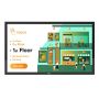 NEC MultiSync M551 PCAP Digitale signage flatscreen 139,7 cm (55") IPS 500 cd/m² 4K Ultra HD Zwart Touchscreen 24/7 (60005082) thumbnail