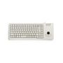 CHERRY XS Trackball toetsenbord Universeel USB Belgisch Grijs (G84-5400LUMBE-0) thumbnail