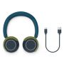 Philips 4000 series TAK4200CT/00 hoofdtelefoon/headset Draadloos Hoofdband Oproepen/muziek Bluetooth Blauw, Groen (TAK4200CT/00) thumbnail