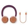 Philips 4000 series TAK4200MP/00 hoofdtelefoon/headset Draadloos Hoofdband Oproepen/muziek Bluetooth Oranje, Paars, Roze (TAK4200MP/00) thumbnail