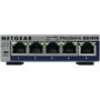 NETGEAR ProSAFE Unmanaged Plus Switch - GS105E - 5 Gigabit Ethernet poorten (GS105E-200PES) thumbnail