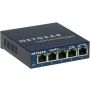 NETGEAR ProSAFE Unmanaged Switch - GS105 - Desktop - 5 Gigabit Ethernet poorten 10/100/1000 Mbps (GS105GE) thumbnail
