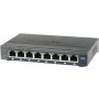 NETGEAR ProSAFE Unmanaged Plus Switch - GS108E - 8 Gigabit Ethernet poorten (GS108E-300PES) thumbnail
