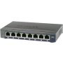 NETGEAR ProSAFE Unmanaged Plus Switch - GS108E - 8 Gigabit Ethernet poorten (GS108E-300PES) thumbnail