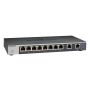 NETGEAR GS110MX Unmanaged 10G Ethernet (100/1000/10000) Zwart (GS110MX-100PES) thumbnail
