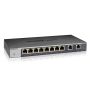 NETGEAR GS110MX Unmanaged 10G Ethernet (100/1000/10000) Zwart (GS110MX-100PES) thumbnail