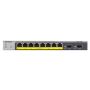 NETGEAR GS110TP Managed L2/L3/L4 Gigabit Ethernet (10/100/1000) Power over Ethernet (PoE) Grijs (GS110TP-300EUS) thumbnail