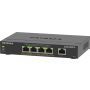 NETGEAR 5-Port Gigabit Ethernet High-Power PoE+ Plus Switch (GS305EPP) (GS305EPP-100PES) thumbnail