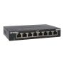 NETGEAR GS308-300PES netwerk-switch Unmanaged L2 Gigabit Ethernet (10/100/1000) Zwart (GS308-300PES) thumbnail