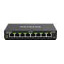 NETGEAR GS308E Managed Gigabit Ethernet (10/100/1000) Zwart (GS308E-100PES) thumbnail