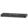 NETGEAR GS316EP-100PES netwerk-switch Managed Gigabit Ethernet (10/100/1000) Power over Ethernet (PoE) Zwart (GS316EP-100PES) thumbnail