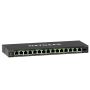 NETGEAR GS316EP-100PES netwerk-switch Managed Gigabit Ethernet (10/100/1000) Power over Ethernet (PoE) Zwart (GS316EP-100PES) thumbnail