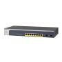 NETGEAR GS510TPP Managed L2/L3/L4 Gigabit Ethernet (10/100/1000) Power over Ethernet (PoE) Zwart (GS510TPP-100EUS) thumbnail