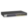 NETGEAR GS728TP Managed L2/L3/L4 Gigabit Ethernet (10/100/1000) Power over Ethernet (PoE) 1U Zwart (GS728TP-200EUS) thumbnail