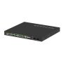 NETGEAR GSM4230UP Managed L2/L3 Gigabit Ethernet (10/100/1000) Power over Ethernet (PoE) 1U Zwart (GSM4230UP-100EUS) thumbnail