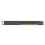 NETGEAR ProSAFE Managed Switch - GSM4328PA - Stackable platform met 24 PoE+ poorten + 2 x SFP+ en 2 x 10GBASE-T poorten (550W PSU) (GSM4328PA-100NES) thumbnail