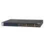 NETGEAR ProSAFE Managed Switch - GSM4328S - 24 Gigabit Ethernet poorten 10/100/1000 Mbps + 2 x SFP+ & 2 x 10GBASE-T poorten (GSM4328S-100NES) thumbnail