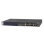 NETGEAR ProSAFE Managed Switch - GSM4328S - 24 Gigabit Ethernet poorten 10/100/1000 Mbps + 2 x SFP+ & 2 x 10GBASE-T poorten (GSM4328S-100NES) thumbnail