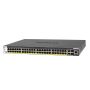 NETGEAR ProSAFE Managed Switch - GSM4352PA - Stackable platform met 48 PoE+ poorten + 2 x SFP+ en 2 x 10GBASE-T poorten (550W PSU) (GSM4352PA-100NES) thumbnail