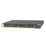 NETGEAR ProSAFE Managed Switch - GSM4352PB - Stackable platform met 48 PoE+ poorten + 2 x SFP+ en 2 x 10GBASE-T poorten (1000W PSU) (GSM4352PB-100NES) thumbnail