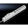 Rittal Steckdosenleiste 48,3cm 5fach mit FI-Schalter 16A (7240280) thumbnail