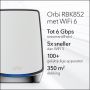 NETGEAR Orbi RBK852 AX6000 WiFi 6 Mesh System (RBK852-100EUS) thumbnail