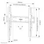 Neomounts by Newstar Select tv wandsteun (WL30S-850BL14) thumbnail