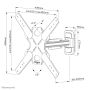 Neomounts by Newstar Select tv wandsteun (WL40S-840BL14) thumbnail