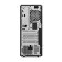Lenovo ThinkCentre M75t Gen 5 AMD Ryzen™ 7 8700G 32 GB DDR5-SDRAM 1 TB SSD Tower PC Zwart (12X9001AGE) thumbnail
