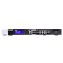 QNAP QGD-1600P Managed Gigabit Ethernet (10/100/1000) Power over Ethernet (PoE) 1U Zwart, Grijs (QGD-1600P-8G#) thumbnail