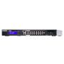 QNAP QGD-1600P Managed Gigabit Ethernet (10/100/1000) Power over Ethernet (PoE) 1U Zwart, Grijs (QGD-1600P-8G#) thumbnail