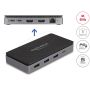 Delock USB Type-C™ Dockingstation 4K - HDMI / USB Hub / SD - Micro SD Slot / PD 3.0 85 W Oberfläche aus gehärtetem Glas (92001) thumbnail