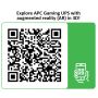 APC Back-UPS Pro for Gaming, 2200VA/1320W, Tower, 230V, 2x UK and 2x IEC C13 outlets, RGB Lights, Pure Sine Wave, Midnight (Black) (BGM2200B-UK) thumbnail