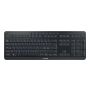 CHERRY Stream desktop ultimate toetsenbord Inclusief muis Thuis/Werk USB + RF Wireless + Bluetooth QWERTY Scandinavisch Zwart (JD-8570PN-2) thumbnail