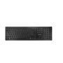 CHERRY KW 9100 SLIM toetsenbord Universeel RF-draadloos + Bluetooth Zwart (JK-9100CS-2) thumbnail