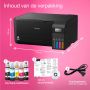 Epson EcoTank ET-2830 A4 multifunctionele Wi-Fi-printer met inkttank, inclusief tot 3 jaar inkt (C11CK59402) thumbnail