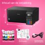 Epson EcoTank ET-2830 A4 multifunctionele Wi-Fi-printer met inkttank, inclusief tot 3 jaar inkt (C11CK59402) thumbnail