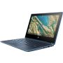 HP Chromebook x360 11 G3 EE Intel® Celeron® N4020 29,5 cm (11.6") Touchscreen HD 4 GB LPDDR4-SDRAM 32 GB eMMC Wi-Fi 5 (802.11ac) ChromeOS Blauw (10X26EA#ABH) thumbnail
