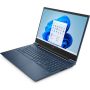 Victus by HP 16-d1495nd Intel® Core™ i7 i7-12700H Laptop 40,9 cm (16.1") Full HD 16 GB DDR5-SDRAM 1 TB SSD NVIDIA GeForce RTX 3060 Wi-Fi 6E (802.11ax) Windows 11 Home Blauw (686N7EA#ABH) thumbnail