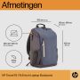 HP Travel 15,6 Blue Night Laptop Backpack, 18 liter (6B8U7AA#ABB) thumbnail