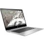 HP Chromebook x360 14 G1 Intel® Pentium® Gold 4417U 35,6 cm (14") Touchscreen Full HD 8 GB DDR4-SDRAM 32 GB Flash Wi-Fi 5 (802.11ac) ChromeOS Zilver (6BP69EA#ABH) thumbnail
