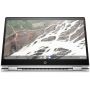 HP Chromebook x360 14 G1 Intel® Pentium® Gold 4417U 35,6 cm (14") Touchscreen Full HD 8 GB DDR4-SDRAM 32 GB Flash Wi-Fi 5 (802.11ac) ChromeOS Zilver (6BP69EA#ABH) thumbnail