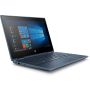 HP ProBook x360 11 G5 EE Intel® Celeron® N4120 Hybride (2-in-1) 29,5 cm (11.6") Touchscreen HD 4 GB DDR4-SDRAM 128 GB SSD Wi-Fi 5 (802.11ac) Windows 10 Pro Blauw (9VX88EA#ABH) thumbnail