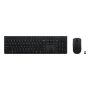 Lenovo 4X31R64346 toetsenbord Inclusief muis Thuis/Werk RF-draadloos + Bluetooth QWERTY Frans, Duits, Zwitsers Grijs (4X31R64346) thumbnail