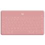 Logitech Keys-To-Go Draadloze Toetsenbord Blush Pink (920-010041) thumbnail